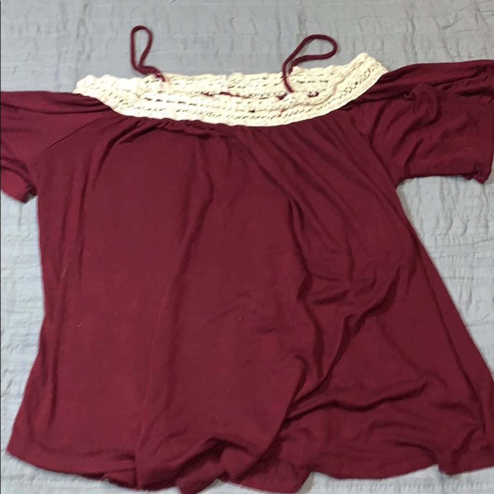 Off the shoulder Shirt